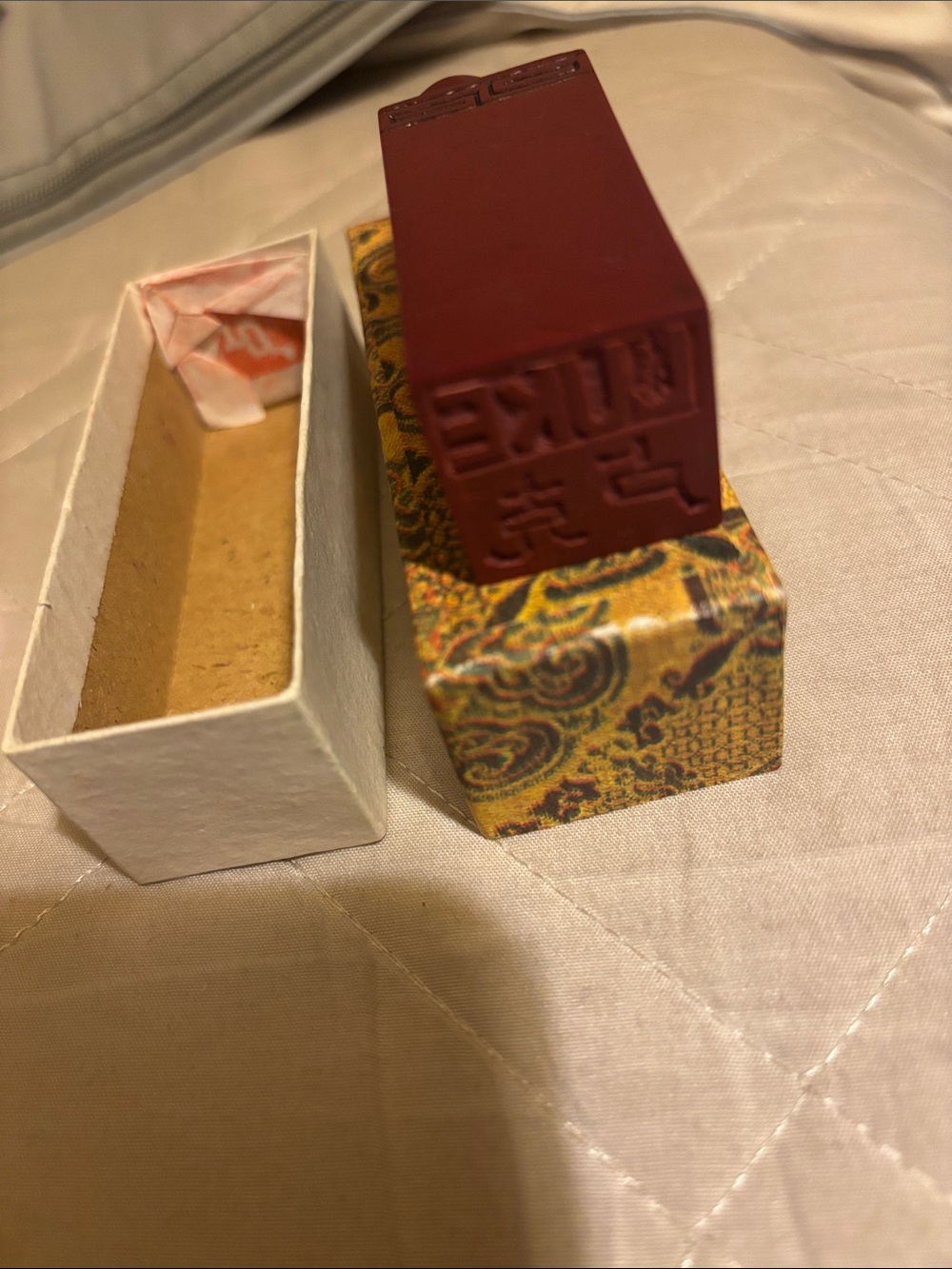 Chinese seal stamp “Luke”